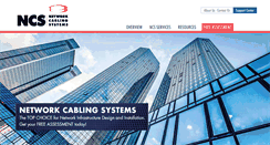 Desktop Screenshot of networkcablingsystems.com